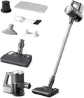 BlackCordless Vacuum for Home Vacuum Cleaner with Mopping Function and 2 Adjustable Modes 1800mAH Battery Max 30 Mins Runtime and Washable Parts Stick Vacuum