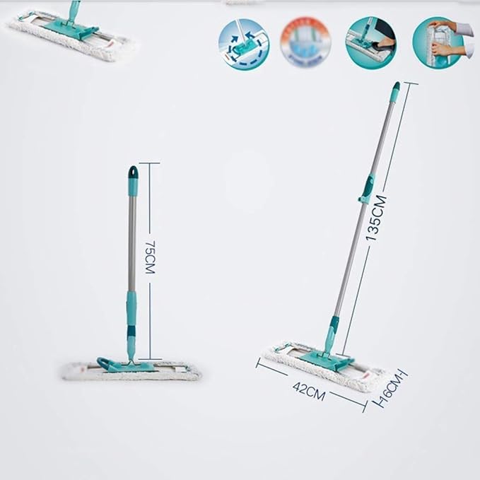 Electronics Mops Rotate Straight Flat Plate Tow Large Mop Large Room Household Mop