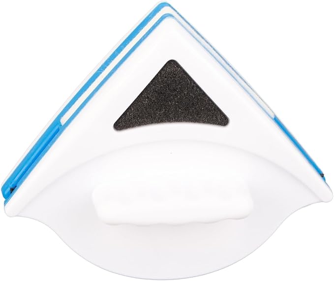 Window Double Side Wiper Plastic Ergonomic Handle Magnetic Glass Cleaning Wiper for High Rise Residential (3-8mm)