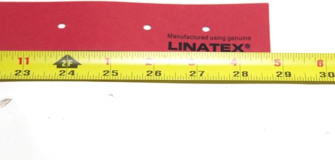 Floor Scrubber Rubber Squeegee Blade Kit (2pcs) for elife Model EM-25 (Squeegee 26 for EM-25)