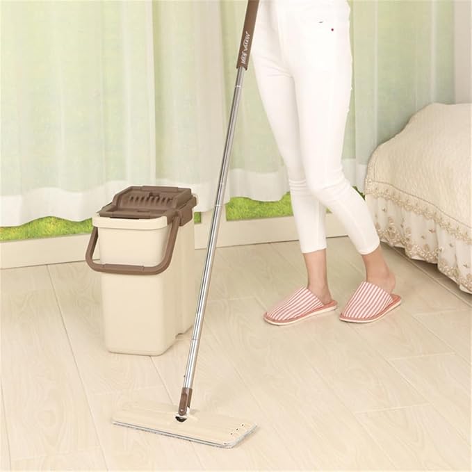 Flat Mop Wash Brush Lazy Floor Household Automatic Wet and Dry Dual-use