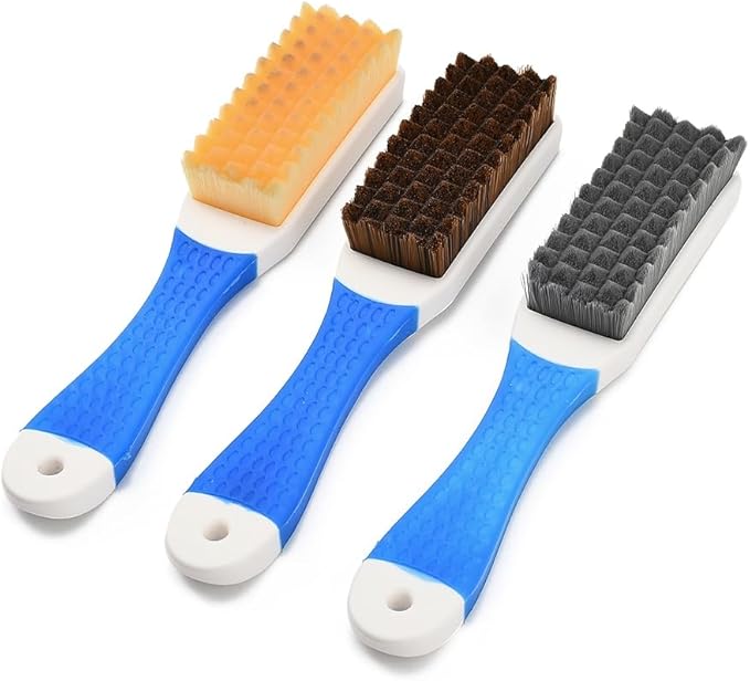 3 Pack Soft Bristle Cleaning Brush Set Dusting Brushes Set for Furniture Cars Counters Bed Sheets Sweeping Cleaning Dusting &amp Crumb Debris Sweeping