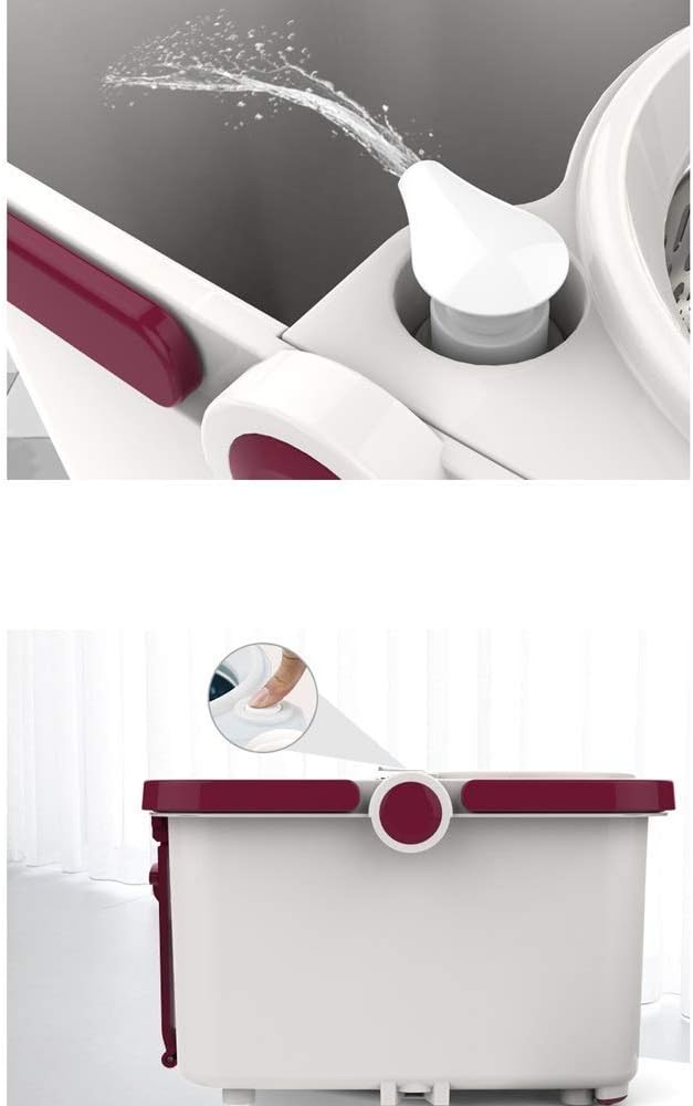 Microfiber Spin Mop Bucket Floor Cleaning System