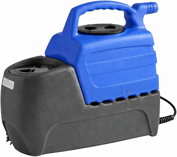 Commercial Cold Water Spot Carpet Extractor Machine with 1-Stage Motor 2 Gallon 55 PSI 4 Clear-View Upholstery Tool and 7 ft Hoses â€“ Perfect for Hotels and Offices