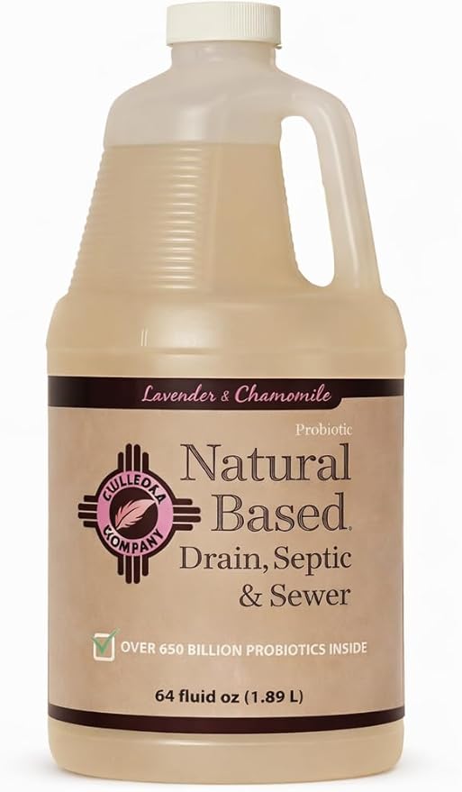 Drain Septic &amp Sewer Natural Based Cleaner 1 Jug 64 oz.