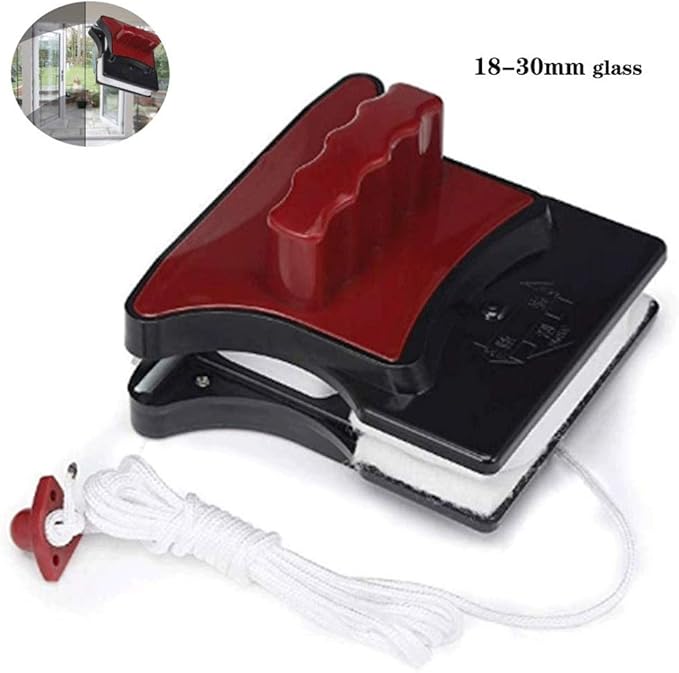 Glass Wiper Magnetic Window Glass Cleaner Tools Household Glider Washing Glass Cleaning Brush for High-Rise Glazed Windows 18-30mm