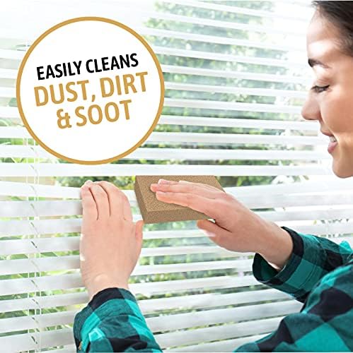 Dry Cleaning Soot Eraser 72 Pack - Pet Hair Smoke Dust and Dirt Remover Chem (72-3x6x3/4)