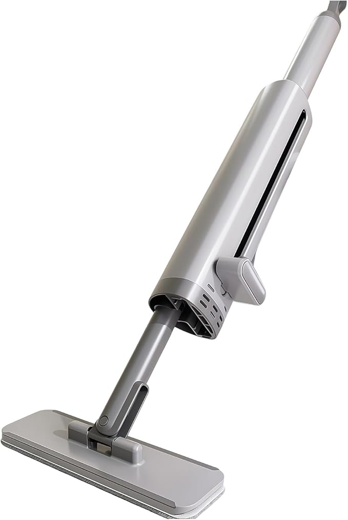 Small Mop for Quick Cleanups ABS Handle and Effective Gathering Fiber Cloth Dormitory Mop