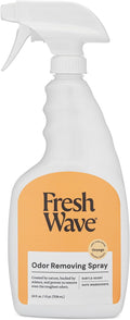 Fresh Wave Orange Scent Odor Eliminator Spray &amp Air Freshener 24 fl oz. | Odor Absorber for Home Furniture Fabrics &amp Trash | Safer Odor Relief