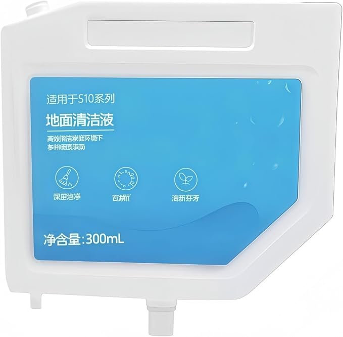 300ml Floor Cleaner Compatible With Dreame. L10s Ultra/L10 Ultra/S10/S10 Pro/S10Plus. Compatible With Mijia Omni 1S. Natural And Fresh Sweeping Robot Cleaning Liquid(300ml 1PC)