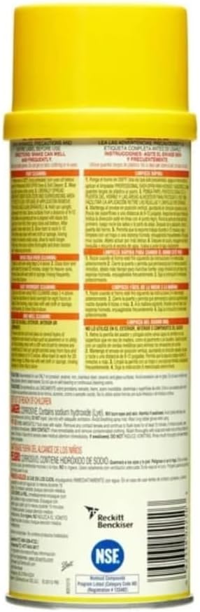 LiteZout Easy-Off Professional Oven &amp Grill Cleaner 24oz cans (2 pack)