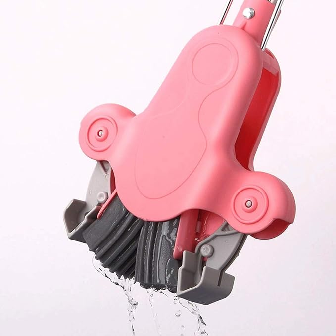 Mop - Microfiber Stainless Steel Retractable Handle for House Floors