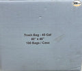 45 Gallon Trash Bags 40 x 46 inches 100 Count Black