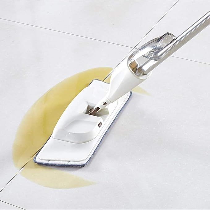 Microfiber Spray Mop 360 Degree Swiveling  Home Floor Cleaning Sweeper with Refillable Bottle 2 Free Reusable Machine Washable Pads