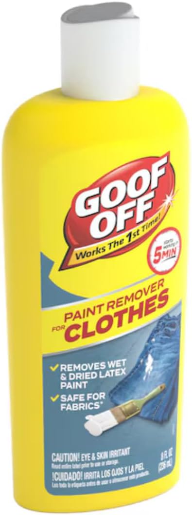 Carpet Paint &amp Stain Remover – 8 oz | Professional Cleaner for Rugs &amp Upholstery | Removes Latex Paint Acrylic &amp Tough Stains