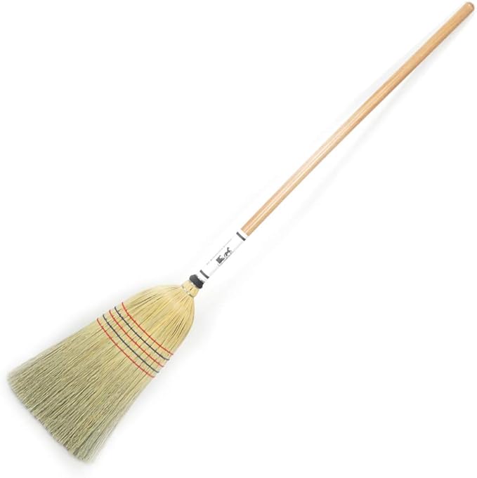 Lehman's Authentic Corn House Brooms Handcrafted Traditional Brooms for Sweeping Cleaning and Dusting Durable Made in The USA 55 inch