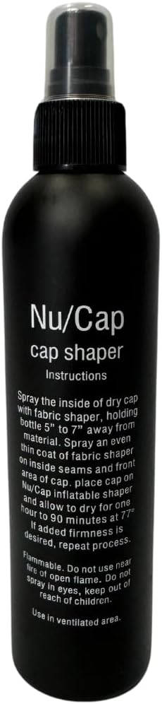 Cap Shaper Spray 8 Fl Oz with Re Cap Cleaning Kit | Hat Care for Baseball Cap for Cleaning Refreshment &amp Protection your Cap | Repel Stains from Caps &amp Hats