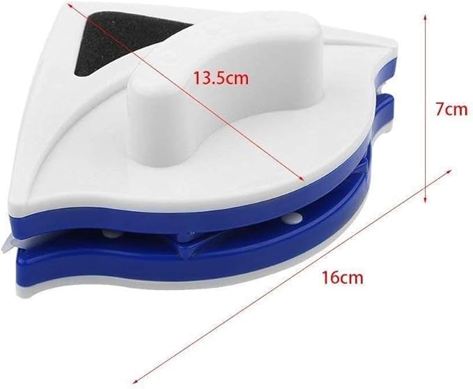 Double-Sided Window Cleaner Glass Wiper Surface Cleaning Tool for High-rise Single Glazed Windows with Thickness