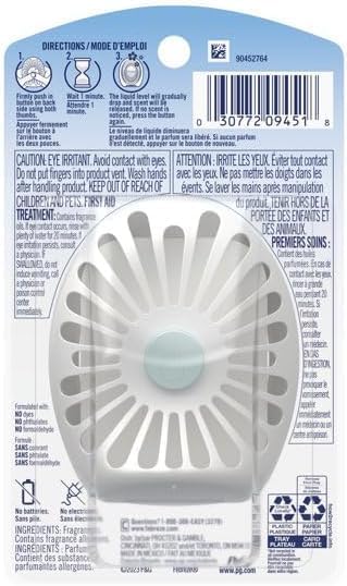 Feb-reze Bathroom Air Freshener Odor-Fighting Cranberry Crumble Scent 2 Count pack 1