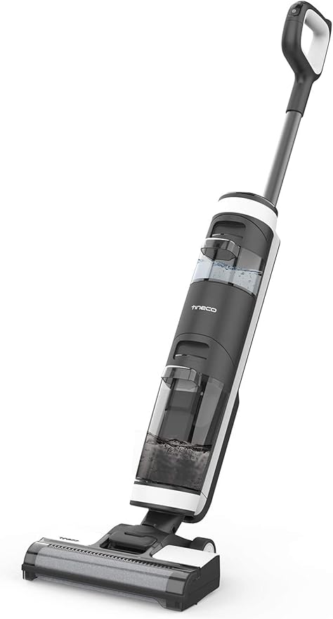 Tineco Floor ONE S3 Cordless Hardwood Floors Cleaner Lightweight Wet Dry Vacuum Cleaners for Multi-Surface Cleaning with Smart Control System (Renewed)