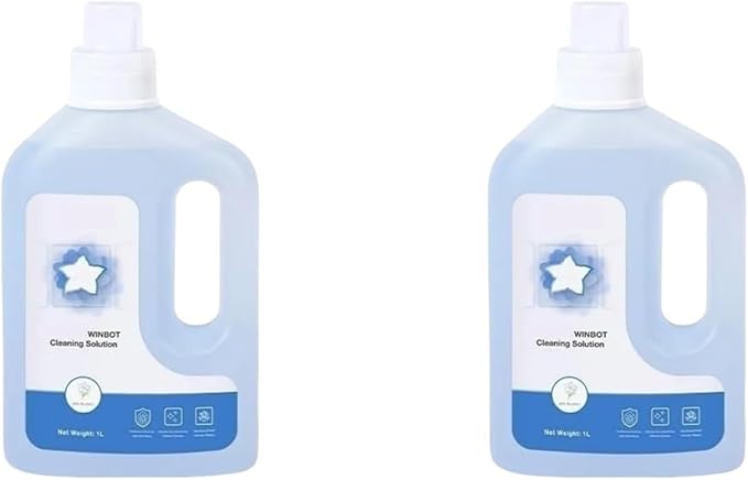 Multi-Surface Winbot Cleaning Solution Compatible with ECOVACS Winbot W2 PRO OMNI/W2 OMNI/W2 PRO/W1 PRO/WINBOT MINI 2L