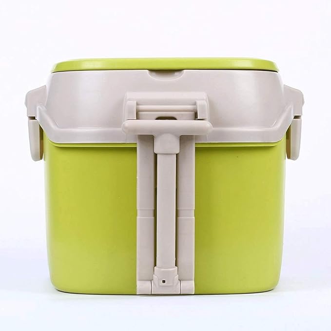 Mop and Bucket Set Spin Kit Extended Adjustable Handle and 2 Machine Washable Microfiber Spinning