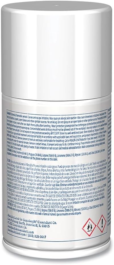 Boardwalk 1048768 5.3 oz. Aerosol Spray Metered Air Freshener Refills - Citrus Sunrise (12/Carton)