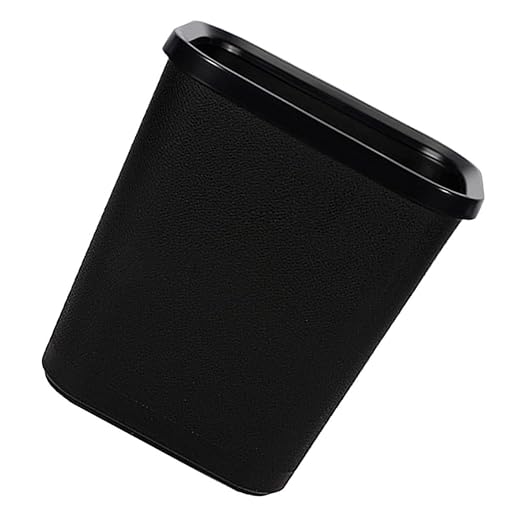 1pc Multi-Functional Plastic Trash Can Slim Design Wastebasket for Home Office Kitchen and Bathroom Stable Easy to Use Elegant Look Capacity