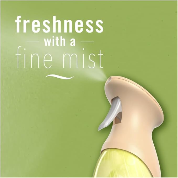FebreezAir Freshener Spray Limited Edition Odor-Fighting Room Spray Morning Spring Showers Scent 8.8oz 3 Counts