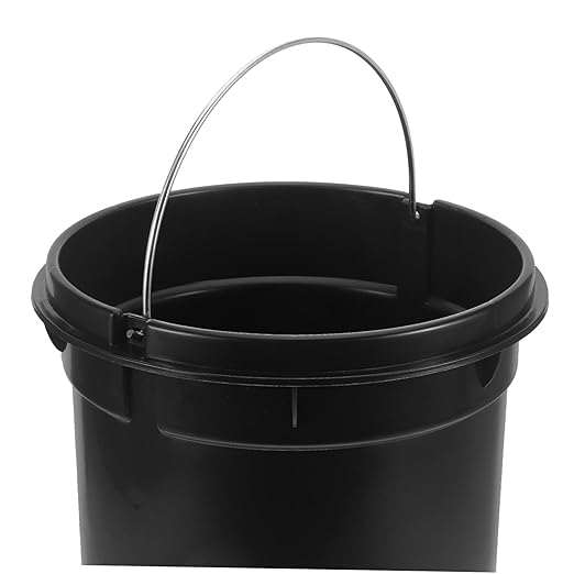 Cabilock Rubbish Bin for Wastebasket Handle Space-Saving Trash Holder for Bedroom Kitchen Bathroom and Living Room