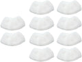 Compatible For Karcher SC1 SC2 SC3 SC4 SC5 CTK10 CTK20 Steam Cleaner Brush Head Mop Cloth Replacement Accessories Pad Cloths Spare Parts(10 pcs)