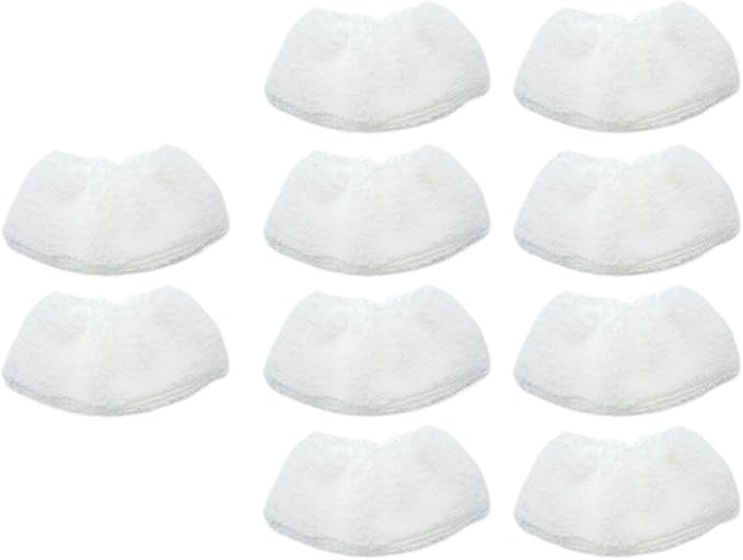 Compatible For Karcher SC1 SC2 SC3 SC4 SC5 CTK10 CTK20 Steam Cleaner Brush Head Mop Cloth Replacement Accessories Pad Cloths Spare Parts(10 pcs)