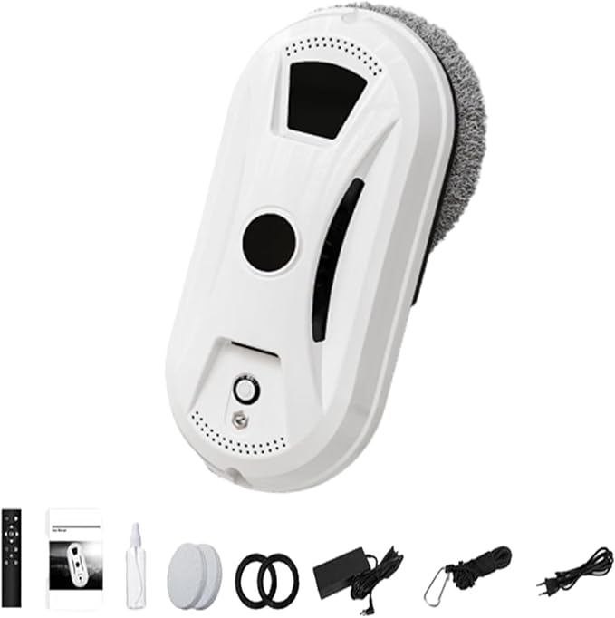 Automatic Smart Window Cleaning Robot Edge Detection Smart Spray &amp Streak-Free Shine Anti-Drop Protection for Effortless Cleaning Remote Control Traceless Cleaning of Glass
