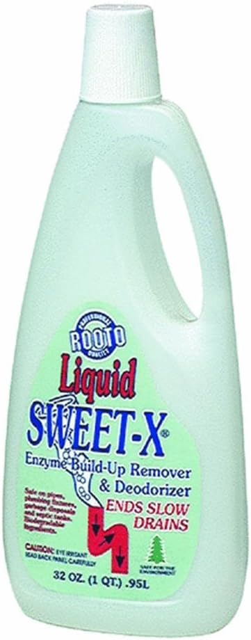 1061 Liquid Sweet-X Bacteria &amp Enzyme Drain Cleaner