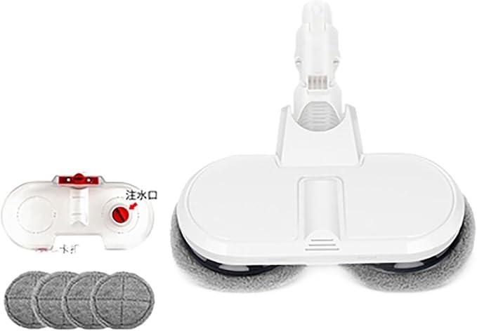 Electric Mop Head Floor Brush with Water Tank Set Mop Head Compatible for Xiaomi 1C Vacuum Cleaner Compatible for Xiaomi K10