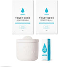 Toilet Odor Eliminator Balls 2ea Oil Refill for Toilet Odor 1ea Scentpuri Set