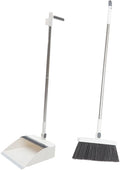 STOBAZA 1 Set Broom Dustpan Set Tool Sets for Metal Dustpan Standing Dustpan Lobby Dustpan with Broom Floor Scrub Brush Broom with Dustpan Garbage Shovel Broom and Shovel Set Shovel