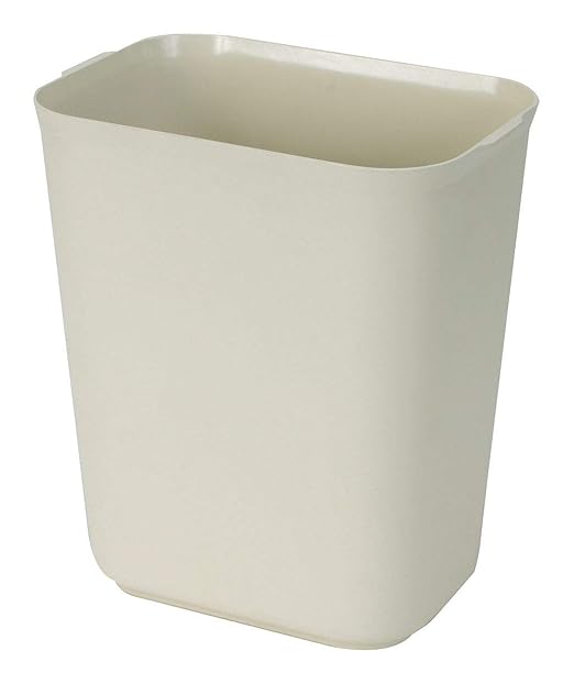 Tough Guy 3-1/2 gal. Rectangular Beige Wastebasket - 4PGL3