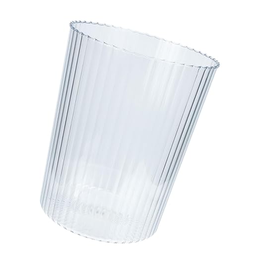 Luxshiny Thickened Trash Can Convenient Round Waste Basket for Kitchen Living Office and Bedroom for Use Large