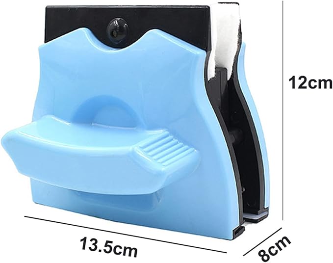 Magnetic Window Cleaner Double-Sided Window Cleaner Glass Wiper Magnetic Cleaning Tools for High-Rise Double Car Glazed Window Thickness 15-40 mm