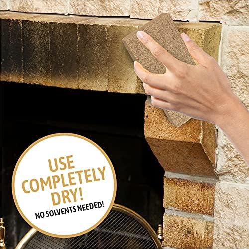 Dry Cleaning Soot Eraser 72 Pack - Pet Hair Smoke Dust and Dirt Remover Chem (72-3x6x3/4)