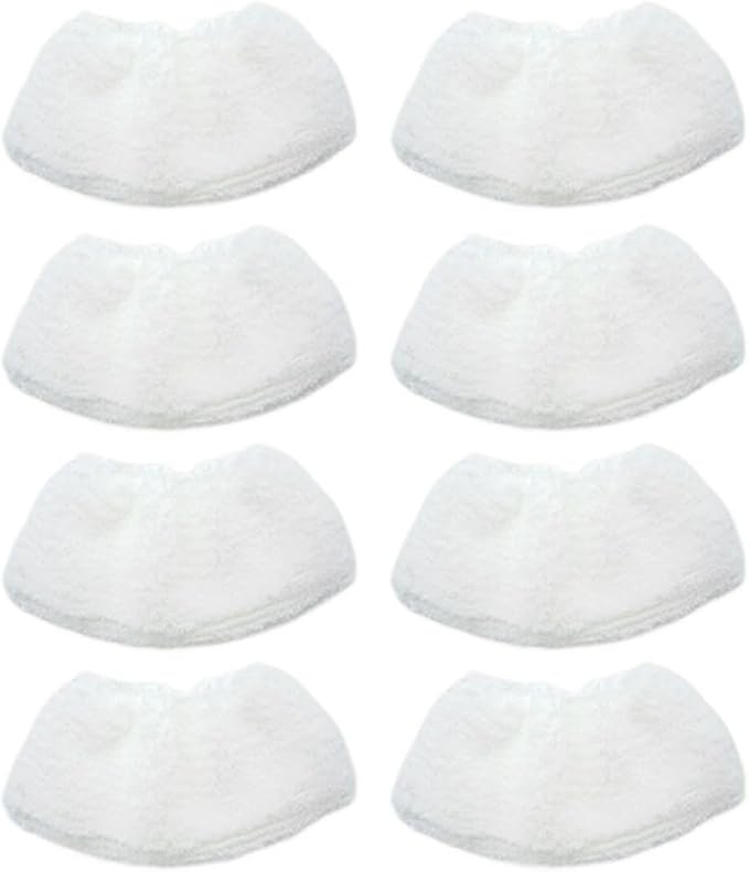 Compatible For Karcher SC1 SC2 SC3 SC4 SC5 CTK10 CTK20 Steam Cleaner Brush Head Mop Cloth Replacement Accessories Pad Cloths Spare Parts(8 pcs)