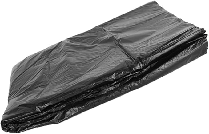Heavy Duty Large Garbage Bags 50pcs 80x100cm 100l Trash Bags for Outdoor Gardening Commercial and Household Use