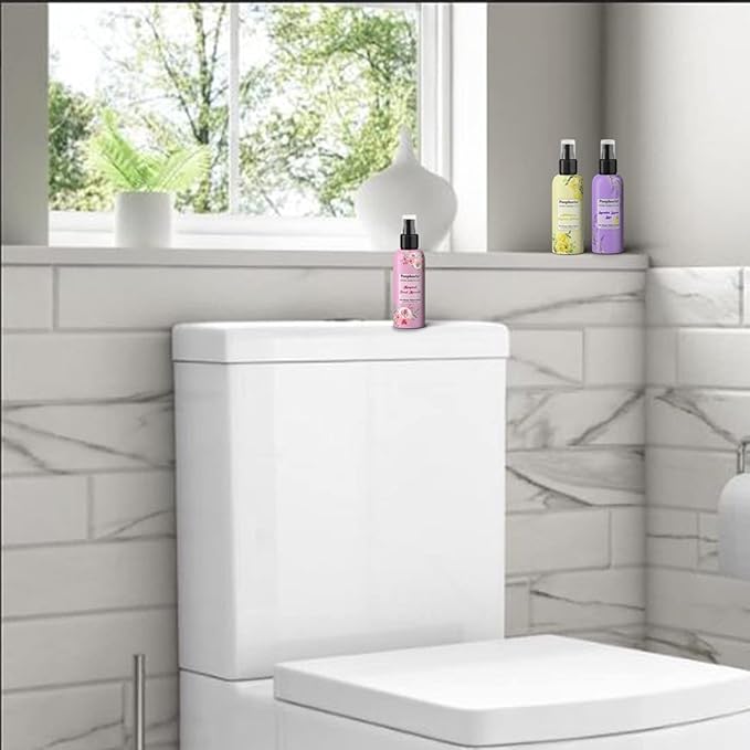 Before-You-Go Toilet Spray poop spray Toilet odor eliminator Pewfessional and Peuphoria 10 bottles 2.5 oz travel size