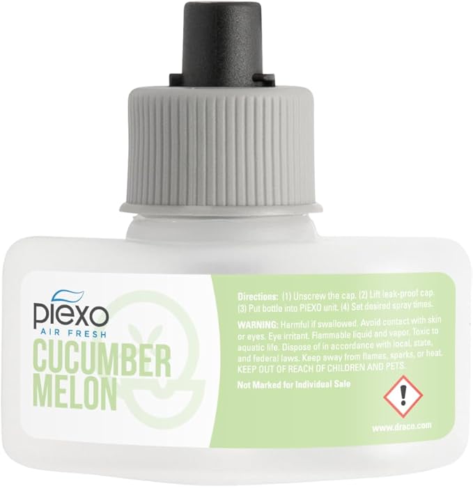EZbrnd Piexo Cucumber Melon Air Freshener Refill Cartridge 120ml (4.0 oz) x 6 pk PXO-008