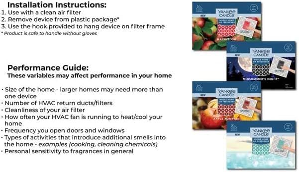 Yankee Candle Whole Home Air Freshener (Pack of 8 Catching Rays)