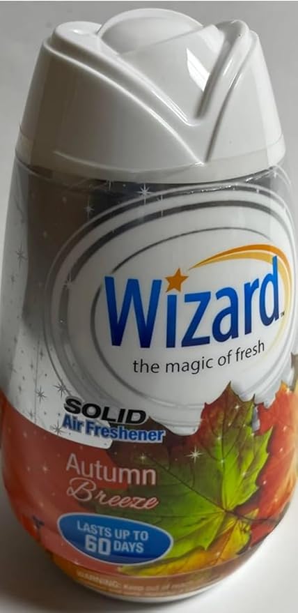 Wizard The Magic of Fresh gel Air Freshener solid air freshener 7.8 oz autumn breeze (Pack of 12)