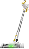 KIKETECH Cordless Vacuum Cleaner Large Capacity Rechargeable Battery for Pet Hardwood Floors Tile Floors Car CarpetElectric LED Brush 1-Hand Op. B170