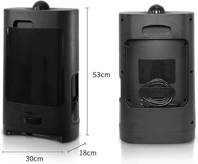 Professional Cordless Vacuum Cleaners Salon Vacuum Cleaner with Broken Hair Electric Hair Salon Dustbin for Kitchen Shops and Hotels