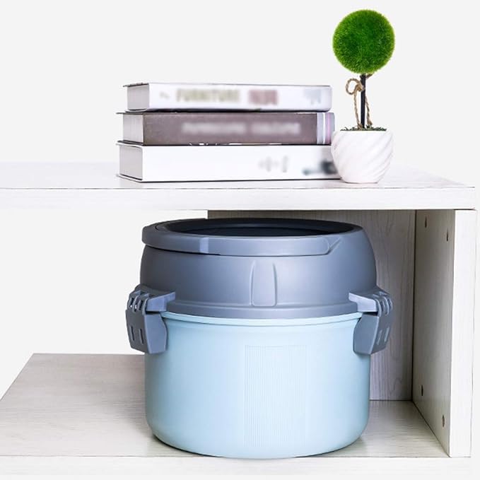 MopSpin Bucket Floor Cleaning System with Extended Adjustable Handle and 2 Microfiber Pads
